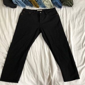 Black Levi - wedgie straight - size 32